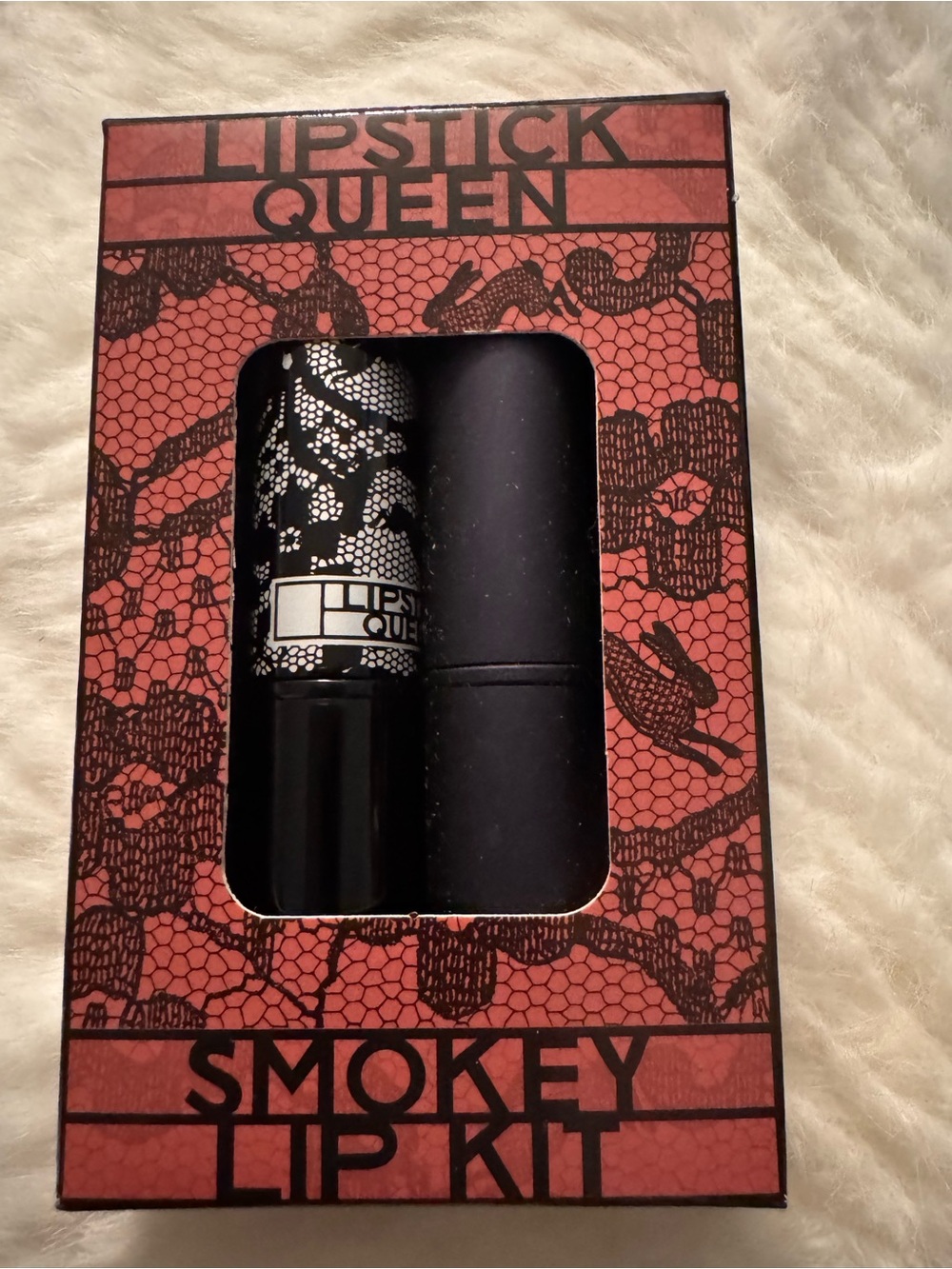 Lipstick Queen Smokey Lip Kit - Coral Red BRAND NEW